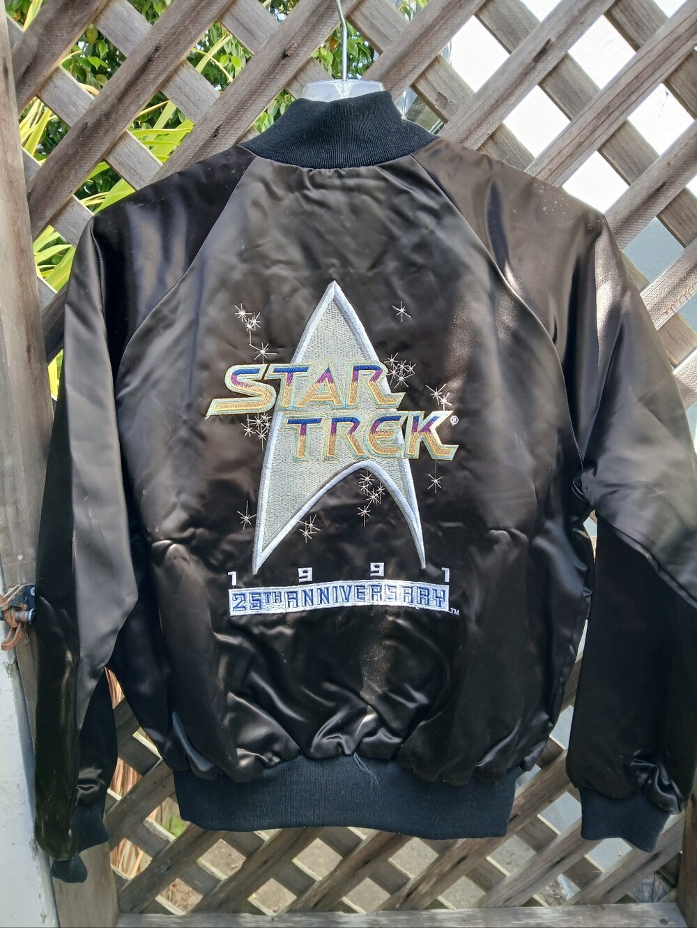 Star Trek Jacket 25th Anniv. 1991 Paramount New Old Stock Size L